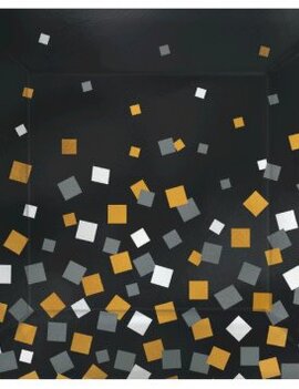 Sparkling Confetti Metallic Square Plate, 10", 8ct Sparkling Confetti Metallic Square Plate, 10", 8ct