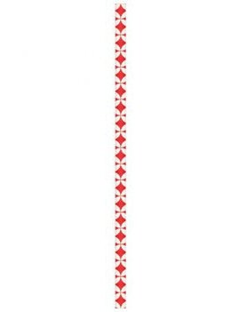 Paper Geo Diamond Straws - Apple Red 24 COUNT