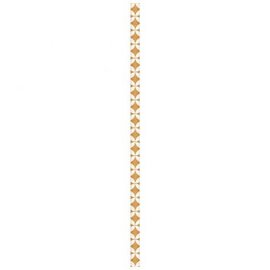Paper Geo Diamond Straws - Gold-24 COUNT