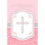 Blessings Pink Postcard Value Pack Invitations-20ct