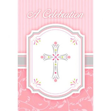 Blessings Pink Postcard Value Pack Invitations-20ct