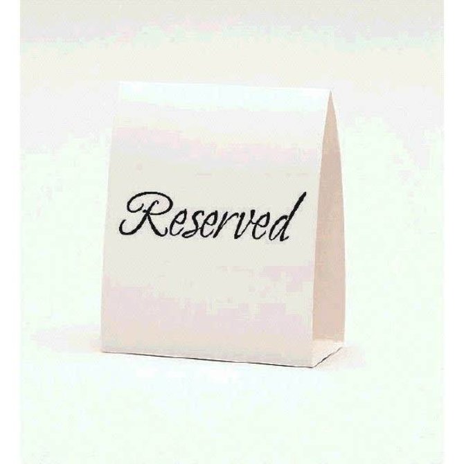 Reserved Table Cards