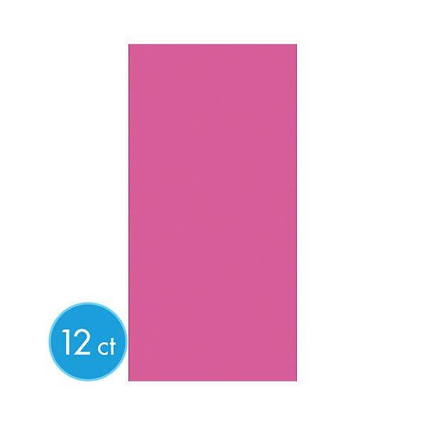 Large Packaged Paper Bags - Bright Pink