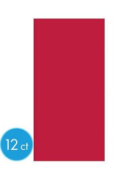 Large Packaged Paper Bags - Apple Red