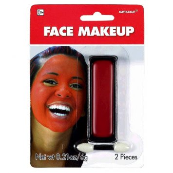 Red Face Makeup