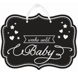 Weeks Until Baby Chalkboard Sign