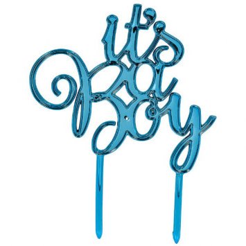 Baby Shower Cake Topper - Boy