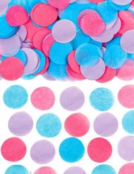 Tissue Paper Confetti - Brights .8oz Tissue Paper Confetti - Brights .8oz