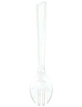 9'' Serving Fork - Clear