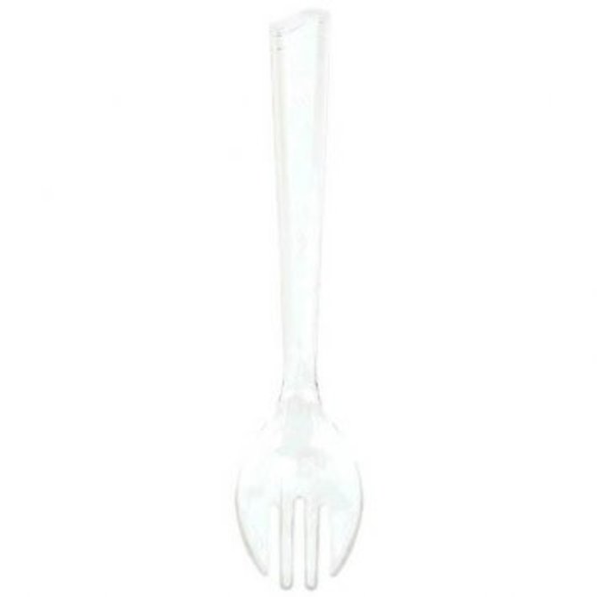 9'' Serving Fork - Clear