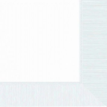 Frosty White 2-Ply Beverage Napkins