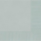 Silver 2-Ply Luncheon Napkins