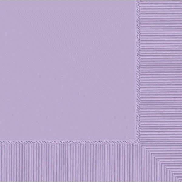 Lavender 2-Ply Luncheon Napkins- 50 count