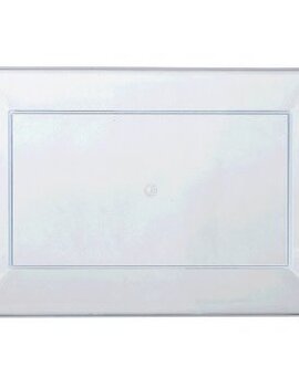 Tray- 9.2"X14.2" Clear