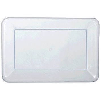Tray- 9.2"X14.2" Clear