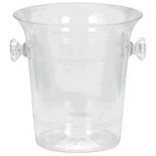 Ice Bucket w/Knob Handles