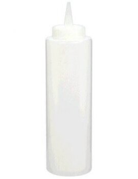 Plastic Condiment Bottles - Clear 14OZ