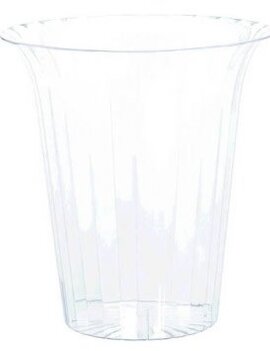Clear Flared Cylinder, Large