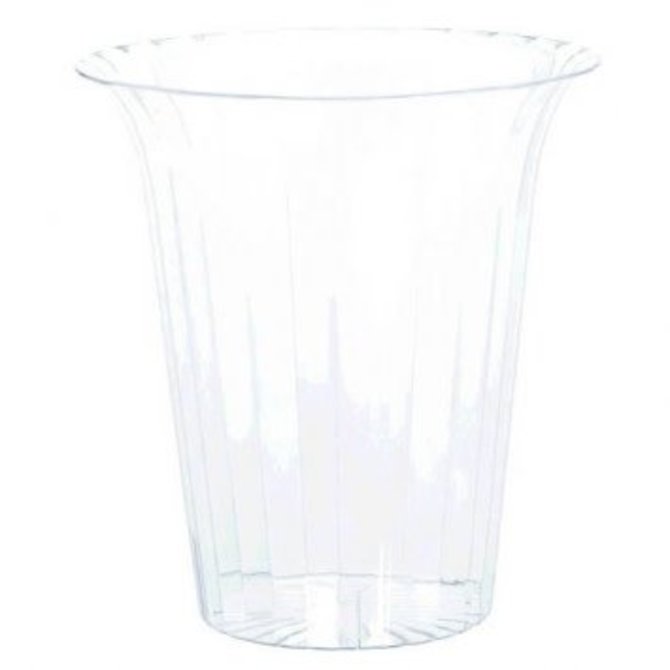 Clear Flared Cylinder, Large
