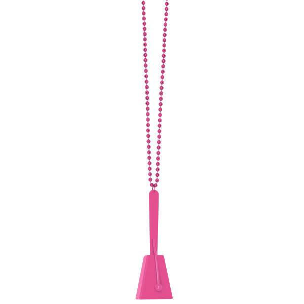 Pink Clacker Necklace