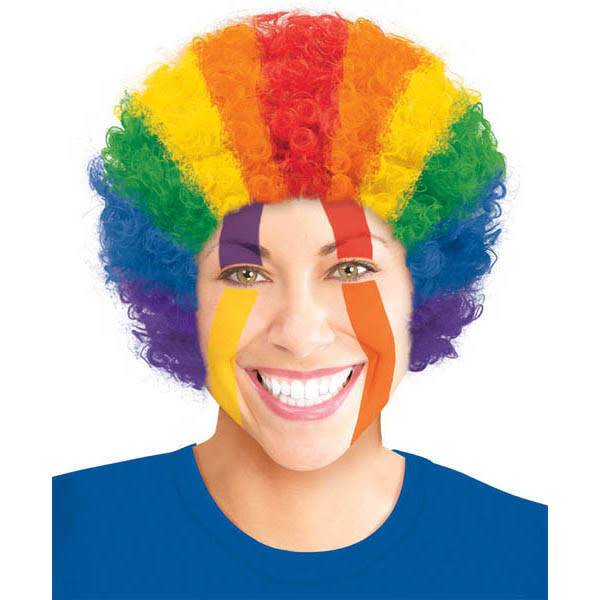Rainbow Curly Wig