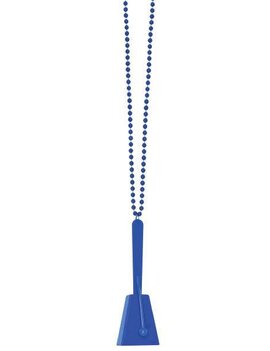 Blue Clacker Necklace