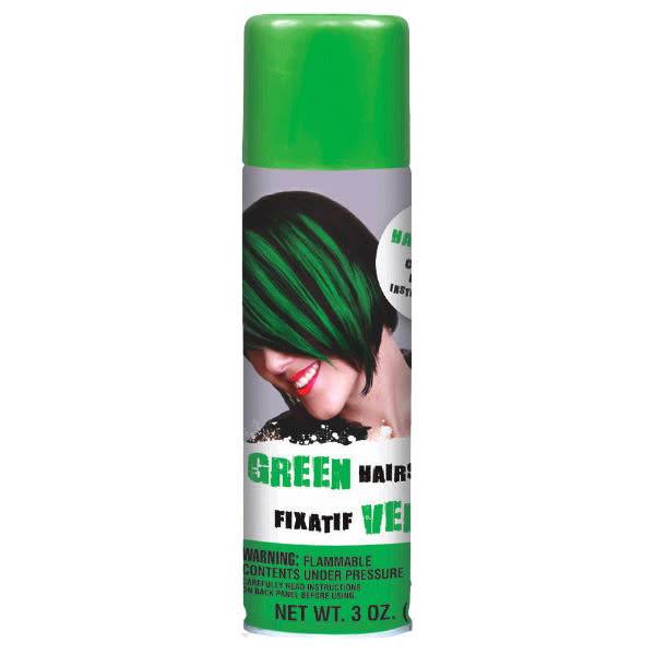 Green Hair Spray 3oz POP! Party Supply