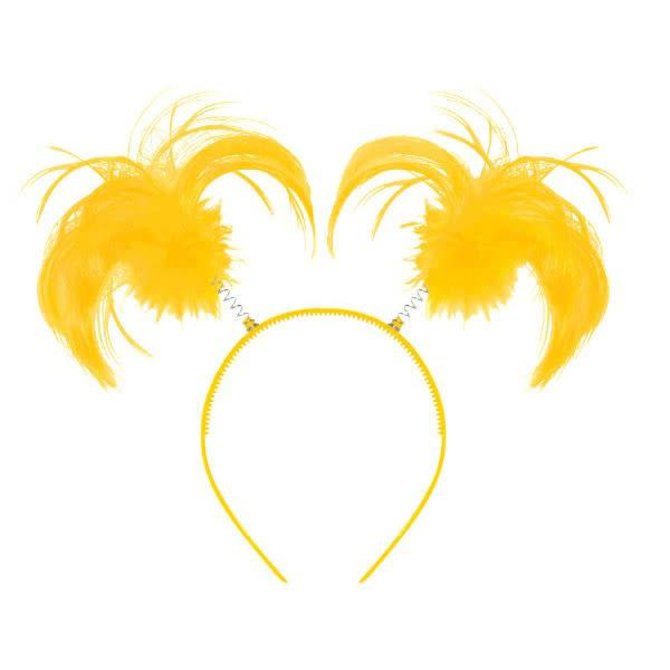 Yellow Ponytail Headbopper