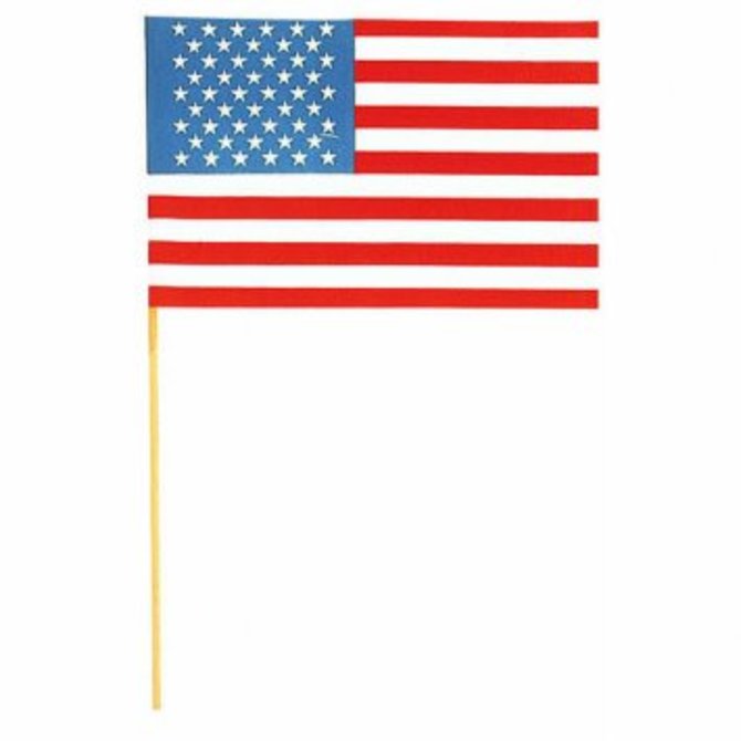 American Flag 6" X 9"