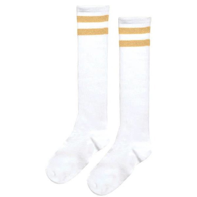 Gold Knee Socks