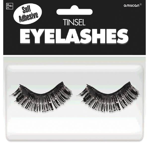 Black Tinsel Eyelashes
