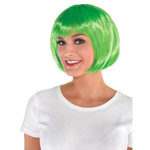 Green Bob Wig