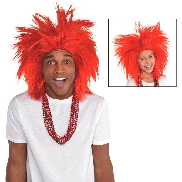 Red Crazy Wig - POP! Party Supply