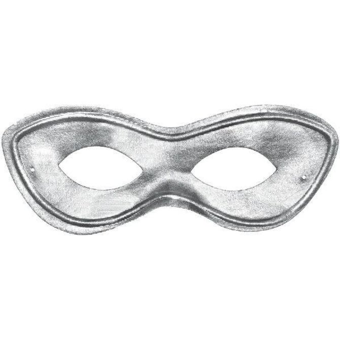 Silver Superhero Mask
