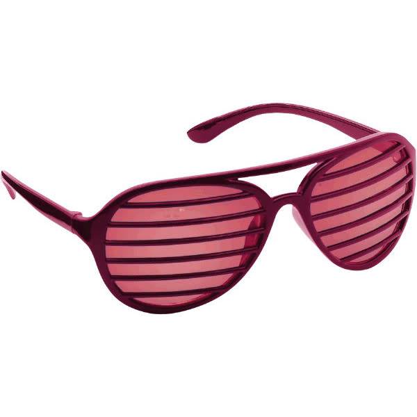 Burgundy Slot Glasses