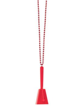 Red Clacker Necklace