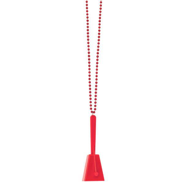 Red Clacker Necklace