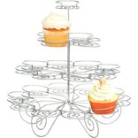 4 Tier Wire Cupcake Stand*