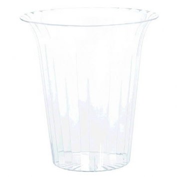 Clear Flared Cylinder, Medium