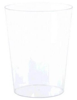 Clear Cylinder Container, Medium