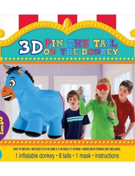 Inflatable Pin the Tail on the Donkey Game