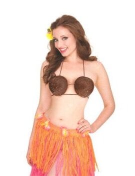 Coconut Bra -one size fits most