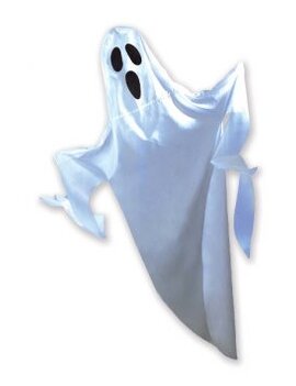 7' Giant Fabric Ghost