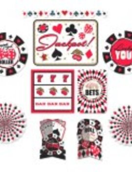 Casino Room Decorating Kit