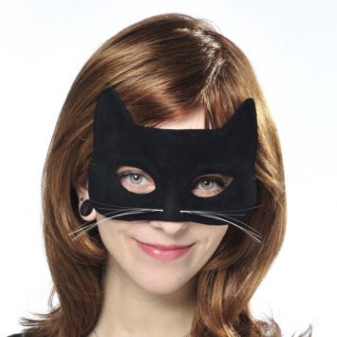Black Feline Mask