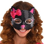 Cat Sequin Mask - Child