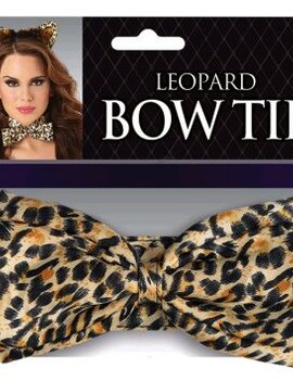 Leopard Deluxe Bowtie - Adult