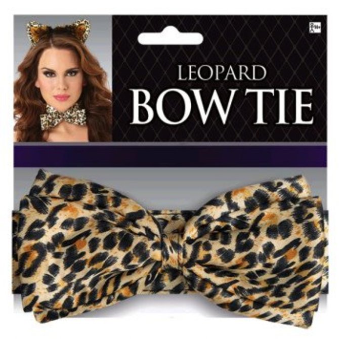 Leopard Deluxe Bowtie - Adult