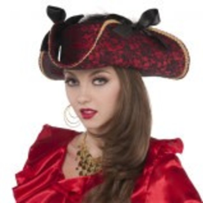 *Lace Pirate Hat