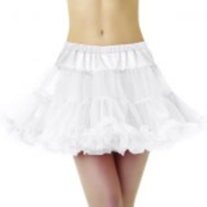 Full Petticoat White ‑ Adult Standard